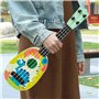 1 guitare pour enfants, mini guitare à tête ronde, jouet de violon, guitare à cordes réglable, jouet ukulélé