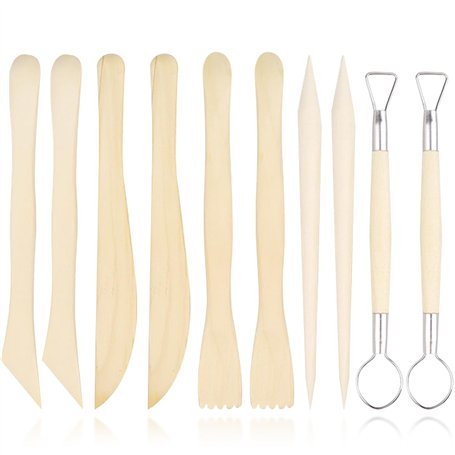 HDGSAFD Lot de 10 outils d'argile