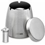 SWISSHOME Grand cendrier XL avec couvercle pour l'intérieur et l'extérieur Avec cendrier de poche – L'original