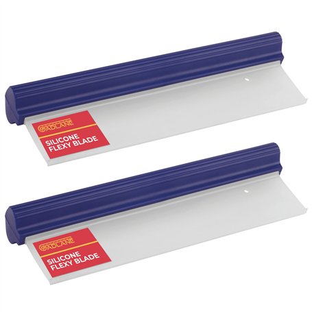 GADLANE Raclette Silicone Voiture Raclette De Séchage Nettoyage Lavage Auto Voiture Fenêtre Verre - Lot de 2