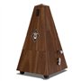 TAMUME Bois-Coloré Antique Cru Pyramide Style Renforcé plastique Metronome 40-208 BPM Tempo Minuteur Musique Intégré Avec Bell e