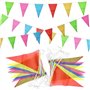 Rseuphiee Guirlande Fanions 100M pour Anniversaire