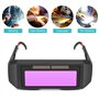 Auto-assombrissantes Solaires Lentilles TIG MIG Lunettes Soudeur pour Protec