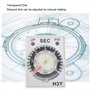 DC 24V H3Y-2 Relais temporisé DC Retardateur à 8 Broches Commutateur de contrôle du Temps 6S