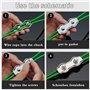 6 Pièces Duplex Clips M6 Câble Métallique Clips Inoxydable 304 Pinces Duplex pour Gréement de Câble Métallique de 6 mm