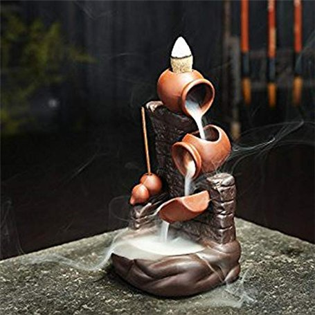 XUDREZ Porte-encens Citrouille Marron