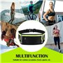 UKOFEW Ceinture de Course,Ceinture Running Ajustable,Sacs Bananes de Sport Etanche avec Bande Réfléchissante,pour Homme et Femme