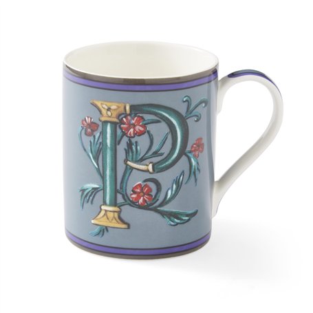 Spode Kit Kemp – Mug Alphabet (Kit Kemp – Alphabet P)