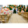 10M Orange Drapeaux Triangle Bunting de Partie Guirlande Fanion Tissu Pennant Banderole Coloré pour Fête Anniversaire Mariage No
