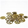 Steampunk Lot de 22 grandes roues dentées Bronze Gothique Charm