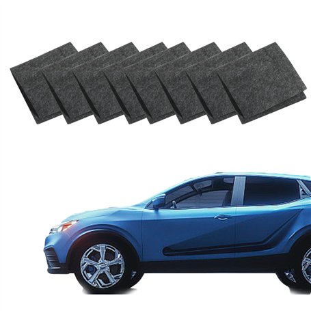 8 Pack Chiffon Nano Sparkle pour Rayures Voiture