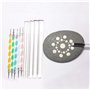 Lot de 13 outils de pointillage mandala pour peinture sur roche, stylet à bille, outils de pointillage, stylos pour nail art, ti