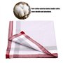 ARHAR 6Pcs Mouchoirs pour Hommes,Homme Mouchoir Carré, Mouchoir de poche en 100% Coton Doux,Mouchoirs Tissus Idee Cadeau pour Ho