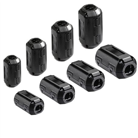 Aiqeer 8 Pièces Ferrite Anneau Noyau Set