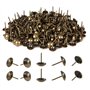 HUAZIZ 500 Pcs Clous Tapissier Robuste 11x17mm Bronze Rétro Vintage Clous Décoratifs Antiques