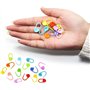 240Pcs Marqueur Tricot, BetterJonny Marqueurs Verrouillages 10 Couleurs Anneaux Marqueurs Tricot Verrouillage Epingles Tricot Ma