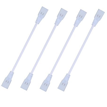 BENLUN 4 Pièces Connecteurs Ruban LED COB Pour la 220V 10MM X 6MM Bande LED COB