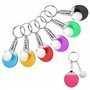 7pcs Mini porte-clés de tennis de table porte-clés mini ping-pong avec raquette de tennis de table Anneau Pendentif Keychain Tro