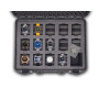MC-Cases ® Valise de Montres | Valise à Montre pour 14 Montres | Mallette de Transport | Étanche | Verrouillable | Parfait pour