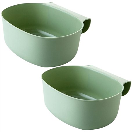 CWPFVQA Lot De 2 Poubelles Suspendues