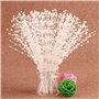 ZGDEIWGF 40 Pièces Bâtons De Perles, Cordes De Perles, Décorations De Fleurs De Mariage, Bouquets De Perles Artificielles, Bouqu