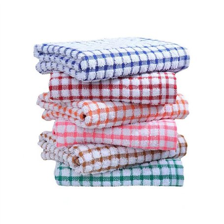 TYFGRT Paquet De 6 Torchons De Cuisine À Carreaux