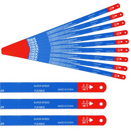 JatilEr 30 lames de rechange de scie à métaux