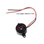 Wenxiaw Buzzer Électronique 12v Buzzer DC 3-24V Sirène 12v Buzzer 85dB Alarme Électronique Buzzer Système D'alarme Buzzer pour C