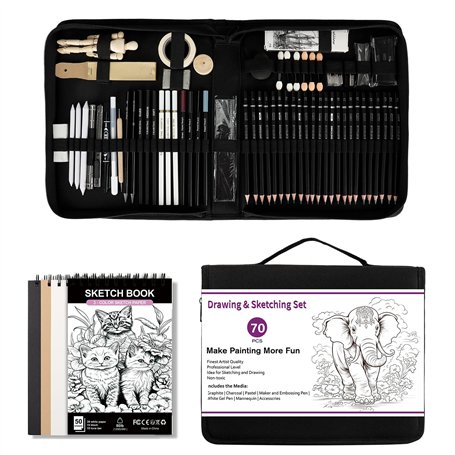 USHOP Ensemble de dessin de 70 pièces