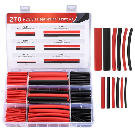 270 Pièces Gaines Thermorétractables