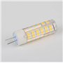 ZHIYUE Lot de 10 G4 7W Led Ampoule Blanc Chaud 3000k 700 Lumens AC 220V Non Dimmable Remplacer Ampoule Halogène G4 70w,G4 Base B
