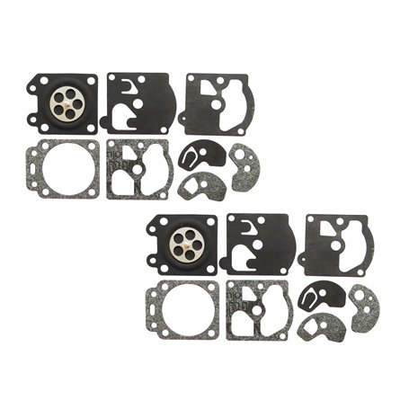 C·T·S Lot de 2 joints de carburateur et diaphragme de rechange Walbro pour Kawasaki TG18 TD18