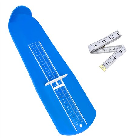 Yolistar Jauge de pied réglable - Dispositif de mesure des chaussures avec échelle en CM et pointure (9-31 cm