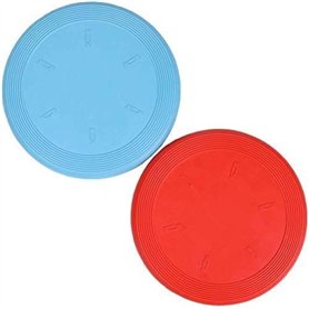 Feixun Flyer Jouet pour Chien, Lot de 2, (Rouge + Bleu) 19,1 cm Feixun Flyer Jouet pour Chien