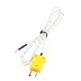 HALJIA Lot de 5 Sondes Thermocouple Numériques De 1 m De Type K Plage De Mesure -50~400 °C