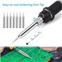 SNAGAROG Pointe Fer a Souder 900M-T-I en Cuivre sans Oxygène 10 Pcs Pointe de Fer avec Bonne conductivité Fer a Souder Pointe Fi