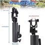 STCRERAG Poussette Stand Parapluie en ABS 23.5cm Poussette Support de Vélos Ajustement à 360 Degrés Connecteur Support Poussette