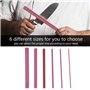 Professionnel Ruby Whetstone, 6 PCS 3000# Grit Polishing Oil Stone Sharpener Pierre à aiguiser Whetstone Tool Set