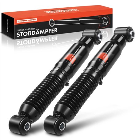 Frankberg 2x Amortisseur à gaz Pression du gaz Essieu Arrière Compatibles avec 206 2A/C 1998-2009 206 SW 2E/K 2002-2008 206 CC 2