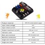 Boîte à Fusible 6 Voies Bloc de Fusibles de Voiture Porte Fusible à Lame avec l'Indicateur LED pour 12V Voiture Automobile Batea