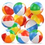 JRSHIRLEYLTD Lot de 13 ballons gonflables de 30 cm - Pour la plage