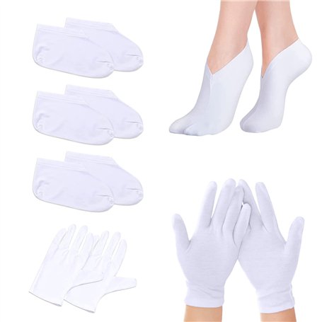 Lot de 3 paires de chaussettes hydratantes