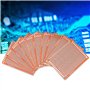 10 pièces Carte de Circuit Imprimé Plateau Universel 7 × 9 cm Prototype Unilatéral PCB pour Bricolage Soudure Electronique Proje