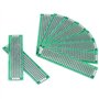 Lot de 10 Cartes de Circuit Imprimé Universelles de 2cm x 8cm - PCB Double Faces pour Prototypage et Soudure de Composants Élect