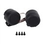 Fydun Enceintes de Voiture,Haut-Parleur Audio de Voiture,Tweeter Voiture, 2pcs 12v 500w Voiture Ronde Haut-Parleur Audio