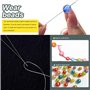 5 Pièces Aiguilles à Perles, Aiguille Perle, Aiguille à Perler, pour Artisanat et Fabrication de Bijoux