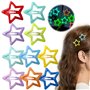 10 Pièces Lumineuses Barrette Etoile Cheveux