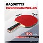 ZTTENLLY Raquette Ping Pong Professionnel 4 Raquettes 8 Balles Étui Portable Débutants Adultes Enfants Tennis de Table Intérieur