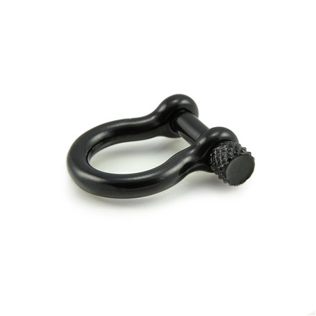 Manille lyre en acier avec un axe à visser simple à manier