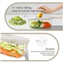 Mandoline pour légumes professionnelle, taille réglable, tranche de légumes manuelle, coupe de légumes manuelle, tranche de pomm